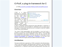 Tablet Screenshot of c-pluff.org